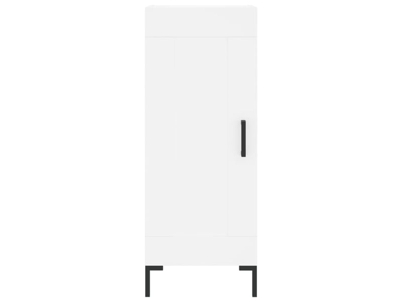  Buffet - bahut - meuble de rangement blanc 34,5x34x90 cm bois d'ingénierie  - Conforama E