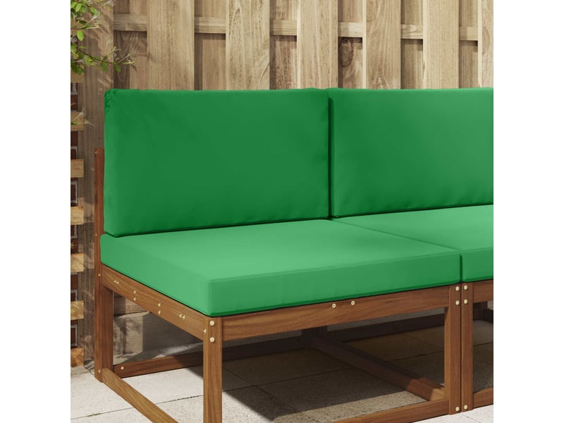  Coussin de canapé d'extérieur, coussin de chaise polyester vert 80 x 80 cm cf54194  - Conforama B