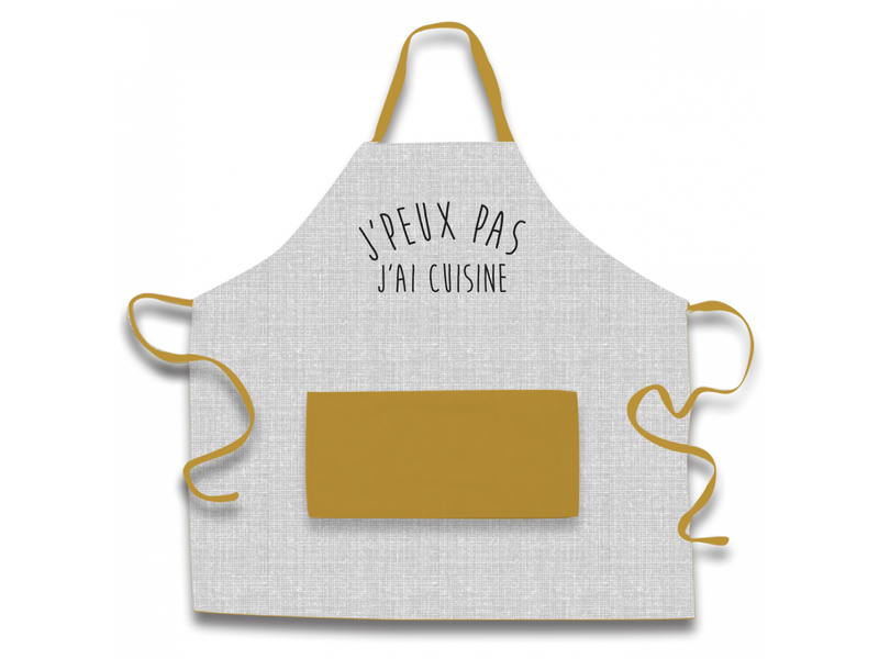  Tablier de cuisine j'peux pas j'ai cuisine  - Conforama A
