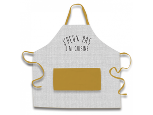 Tablier de cuisine j'peux pas j'ai cuisine