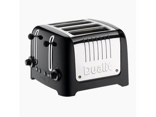Grille pain 4 fente(s)  <strong>DUALIT</strong> 46225 - Noir