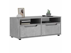 Meuble tv coloris gris 100 cm <strong></strong> <strong></strong>