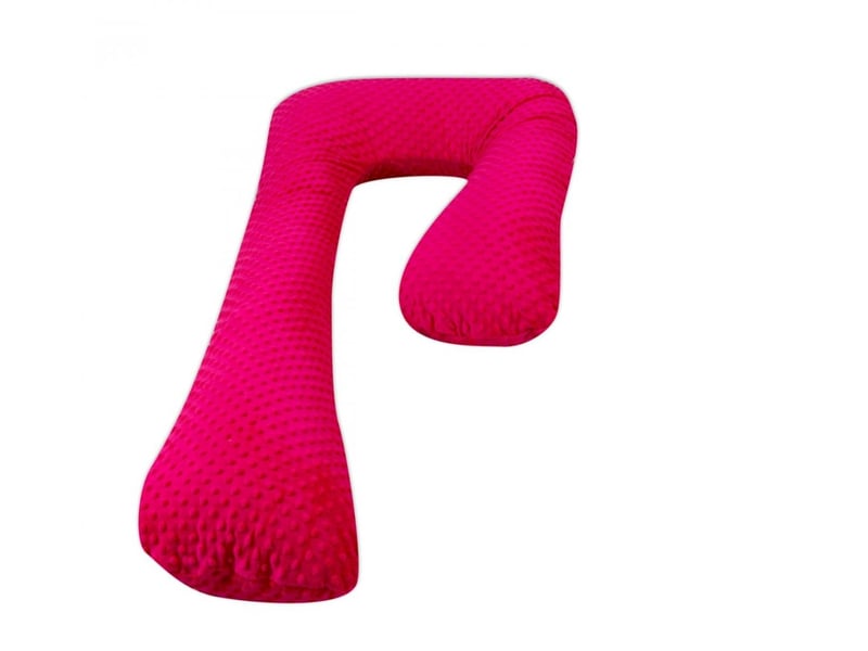  Coussin accouchementallaitement forme 7 rose 421038 - Conforama A