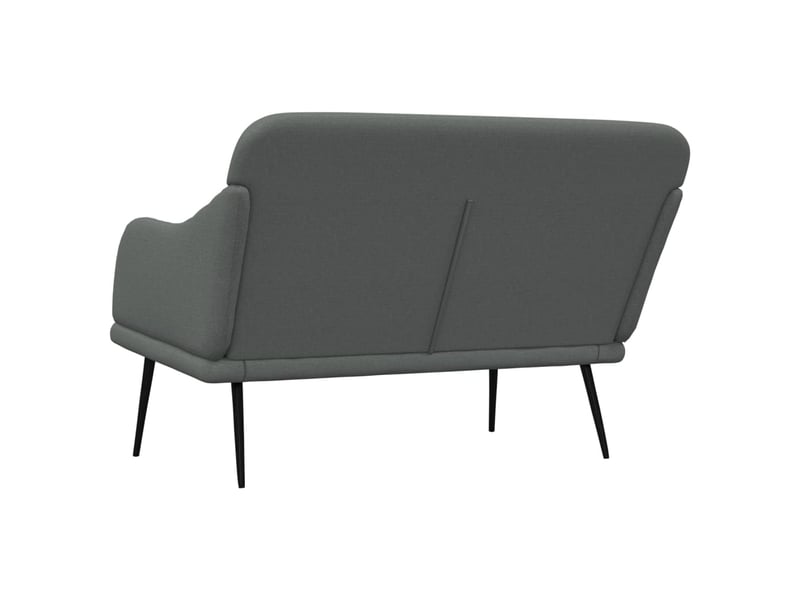  Banc chambre, banc de lit gris foncé 110x76x80 cm tissu  - Conforama E