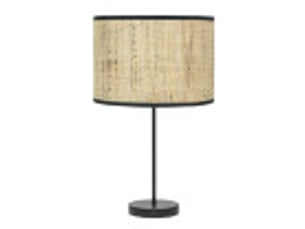 Lampe à poser fabrilamp natasha canisse 1 x e27 63 x 30 x 30 cm