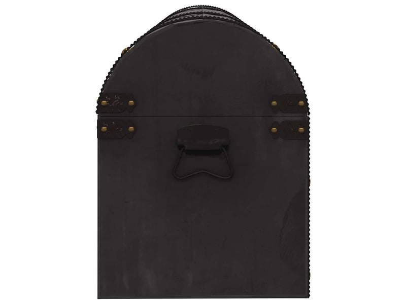  Coffre de rangement bois massif style vintage 120x30x40 cm  - Conforama D