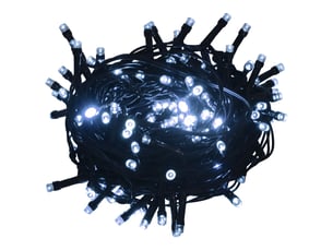 Guirlande lumineuse, éclairage de noël 1000 led intérieur et extérieur 100 m blanc cf62382