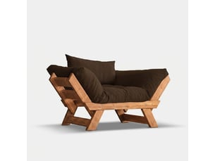 Fauteuil convertible  AHD AMAZING HOME DESIGN Bois marron