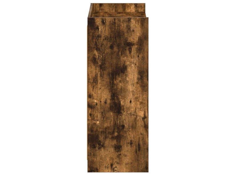  Meuble à chaussure, cabinet à chaussures avec stockage chêne fumé 73,5x36x92 cm shl8977  - Conforama E
