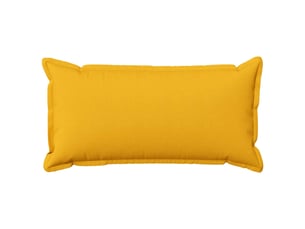 Lot de 2 housses de coussin houten jaune clair 40 x 80 cm cf49343