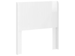 Tete de lit A poser largeur 87 cm miroir