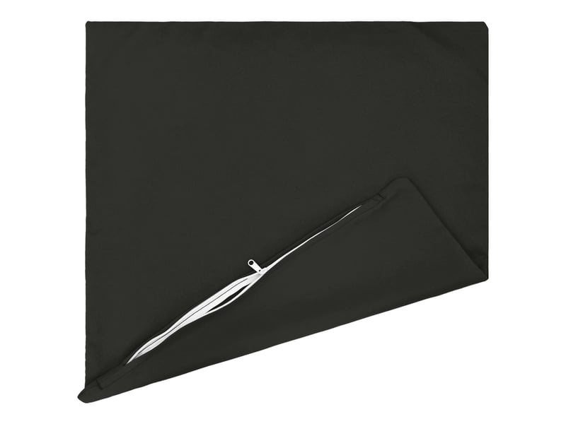  Lot de 2 housses de coussin heerlen noir 80 x 80 cm polyester cf49470  - Conforama E