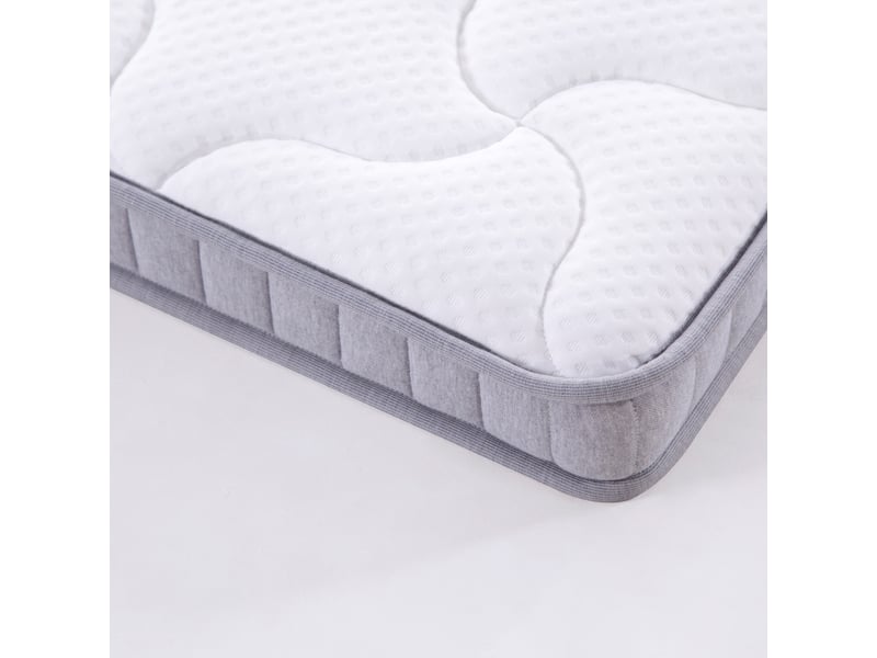  Matelas à ressorts ensachés 140x200x10 cm blanc, 7 zones, h3, canapé-lit et lit pliant, mousse, oeko-tex certifié  - Conforama E