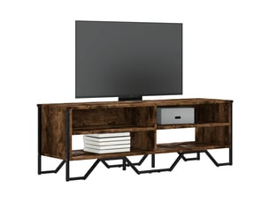 Meuble tv coloris marron 122 cm <strong></strong>  <strong></strong>