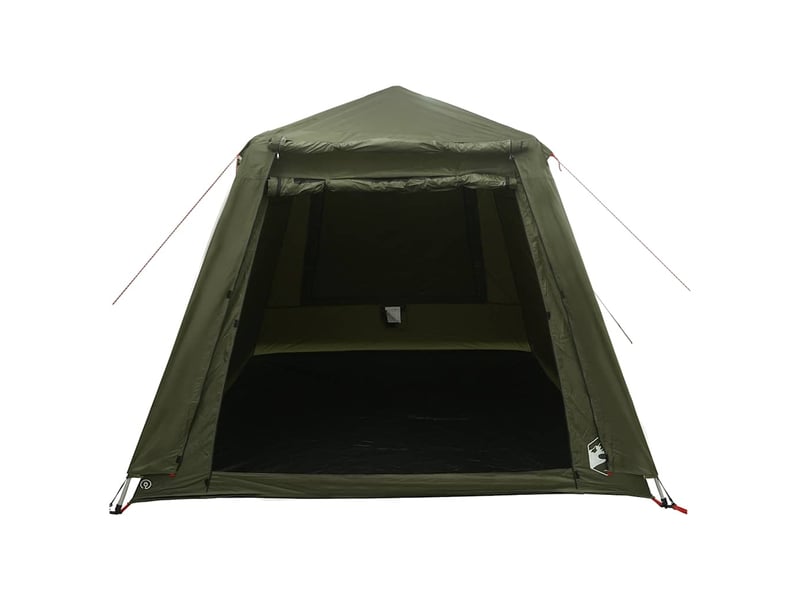 Tente de pêche, tente de camping 4 personnes vert olive libération rapide shl56335 - Conforama D