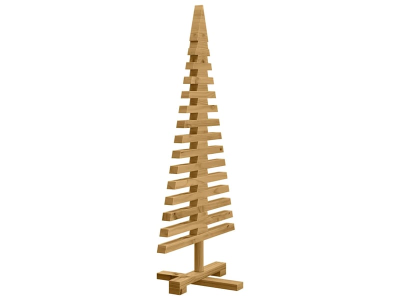  Arbre de noël, décoration de noël en bois kotka bois de pin massif cf61725  - Conforama D