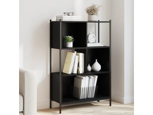 Bibliotheque coloris  noir  <strong></strong> <strong></strong> - 72 cm x 109 cm