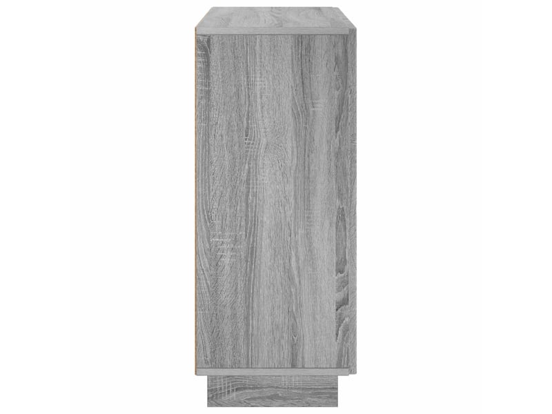  Buffet salon, buffet de rangement sonoma gris 85,5x31x75 cm bois d'ingénierie shl96362  - Conforama E