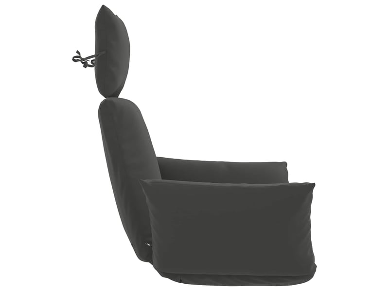 Coussin pour balançoire de chaise d'œuf, coussin d'intérieur et d'extérieur adirondack putten 100 % polyester anthracite cf50058 - Conforama D