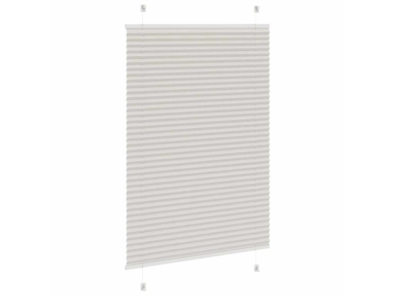 Store plissé, store de fenêtre gris clair 90x100 cm largeur du tissu 89,4 cm cf46910 - Conforama D