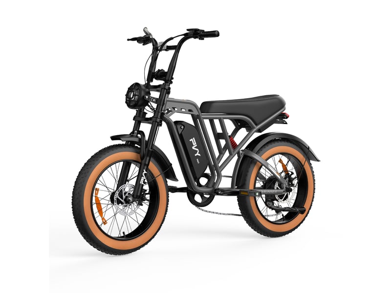  Baolujie dp-2011 vélo électrique double moteur 24x4 pneus 48v 20ah, noir  - Conforama D