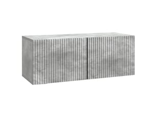 Meuble tv coloris gris 78.5 cm