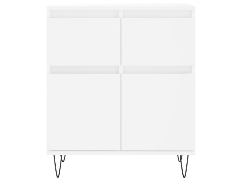  Buffet - bahut - meuble de rangement blanc 60x35x70 cm bois d'ingénierie  - Conforama E