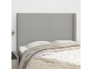 Tete de lit A poser largeur 147 cm <strong></strong> <strong></strong> argenté