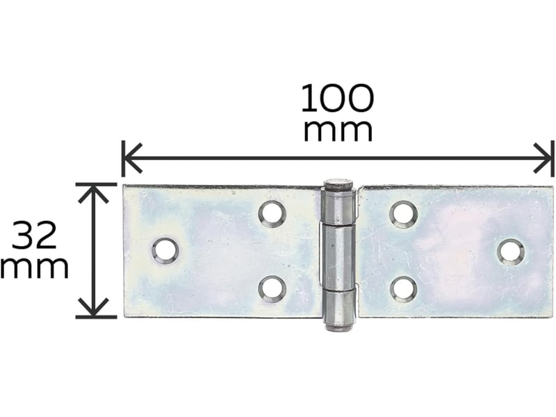  Boulon en acier inoxydable à tête plate vyris 32 x 101 mm 20 unités. Surface : galvanisé jaune.  - Conforama A