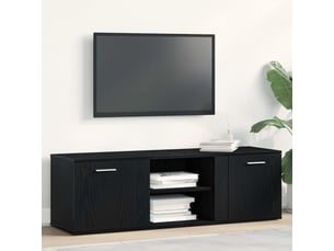 Meuble tv coloris noir 120 cm <strong></strong>  <strong></strong>