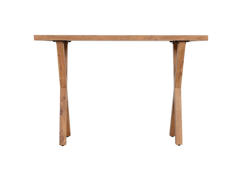  Console d'entrée en bois d'acacia marron 120x40x80h cm  - Conforama B