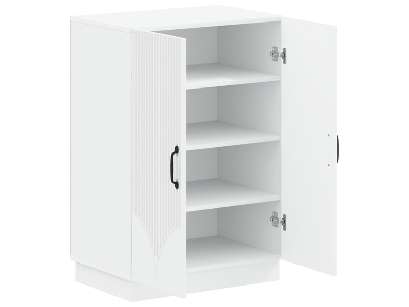  Meuble à chaussures, armoire à chaussures hoorn 59,5x39,5x87 cm blanc  - Conforama C
