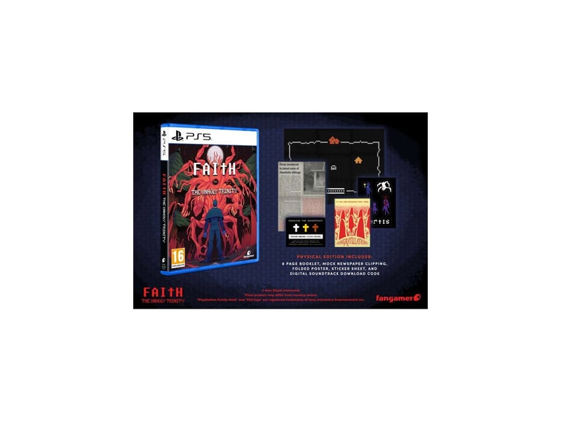  Jeu ps5 faith the unholy trinity edition standard 16+ AACZJ46013 - Conforama B