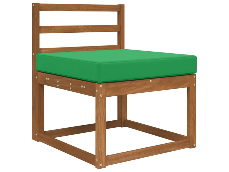  Coussin de canapé d'extérieur, coussin de chaise polyester vert 60 x 60 cm cf54188  - Conforama C