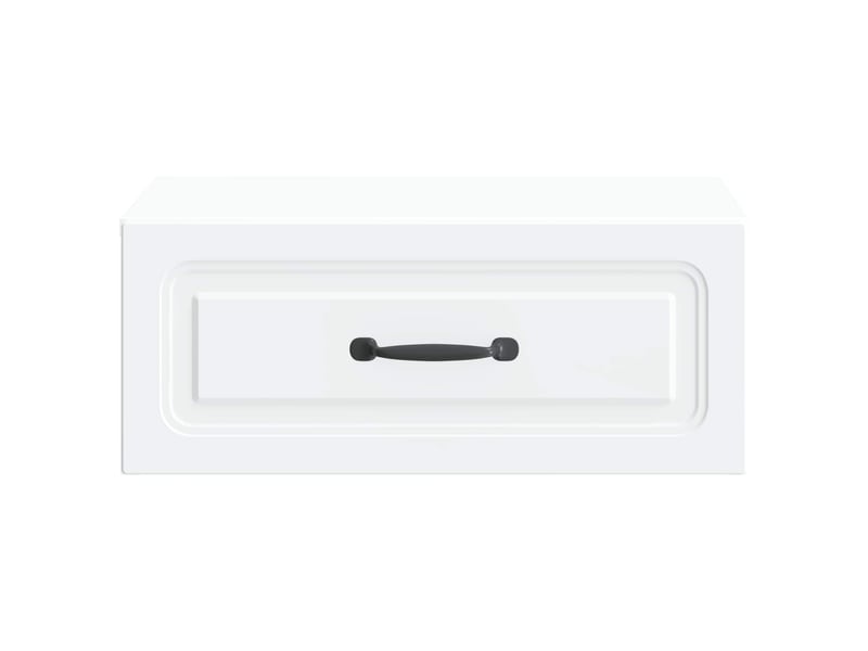  Table de chevet - cabinet de chevet - table de nuit mural avec tiroir blanc 49 x 34,5 x 20 cm  - Conforama D