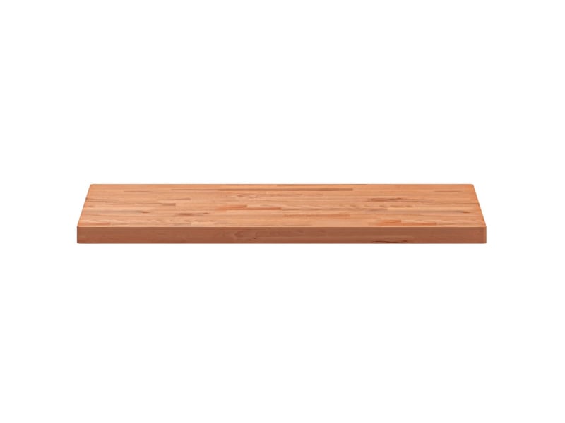  Comptoir de salle de bain, plan de travail 100x50x4 cm bois massif de hêtre cf65706  - Conforama D