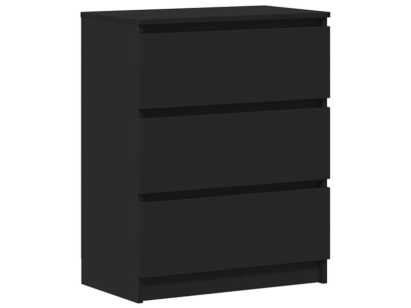  Buffet - bahut - meuble de rangement noir 60x35x76 cm bois d'ingénierie  - Conforama A