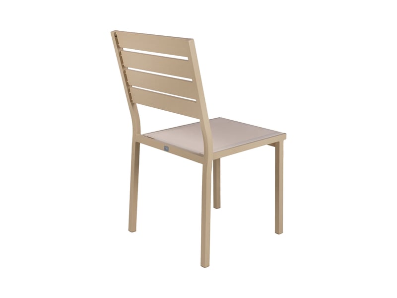  Ensemble table de jardin 200300cm + 8 chaises crème - nice  - Conforama E