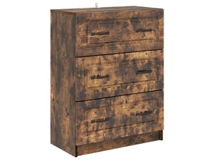 Armoire de rangement bureau, armoire à tiroirs 66 x 34,5 x 87 cm bois d'ingénierie shl4246
