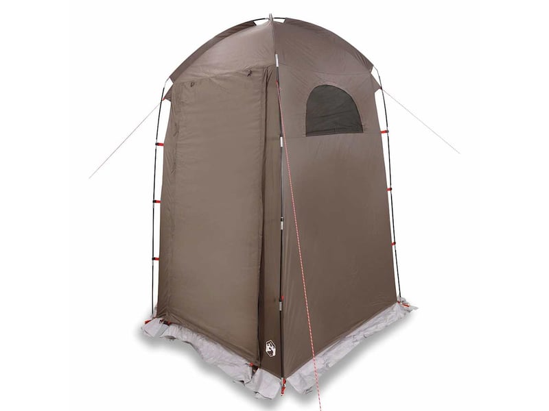 Tente de douche, cabine de douche marron imperméable shl43405 - Conforama A
