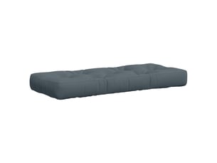 Coussin de siège en palette, coussin d'assise vianen 100 % polyester bleu cf55875
