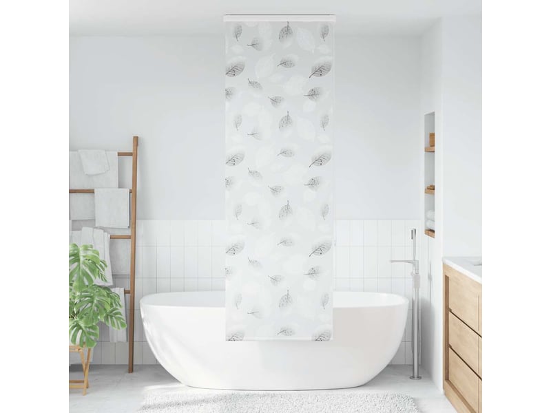  Store enrouleur de douche, store à rouleau avec cassette largeur du tissu 66 cm cf45143  - Conforama A