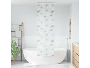 Store enrouleur de douche, store à rouleau avec cassette largeur du tissu 66 cm cf45143