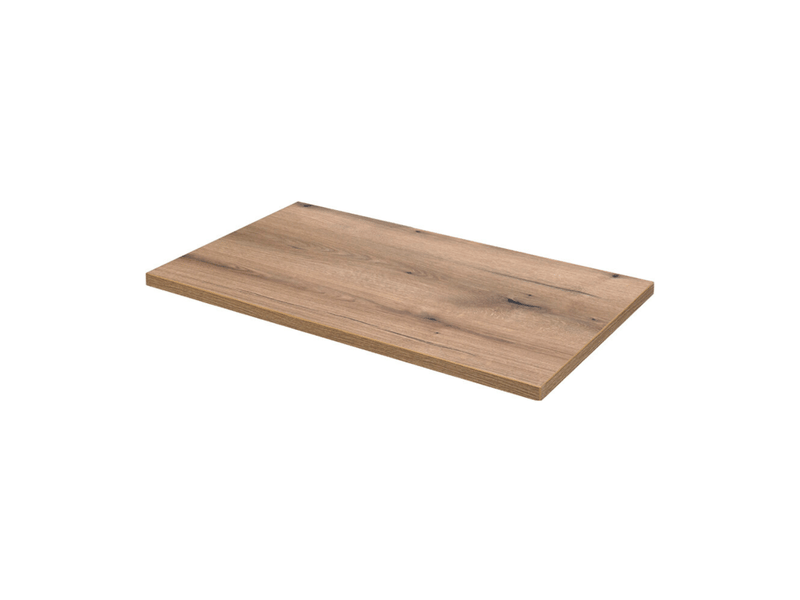 Plan pour vasque icon 80cm effet chêne coast evoke oak 80x46cm - Conforama A