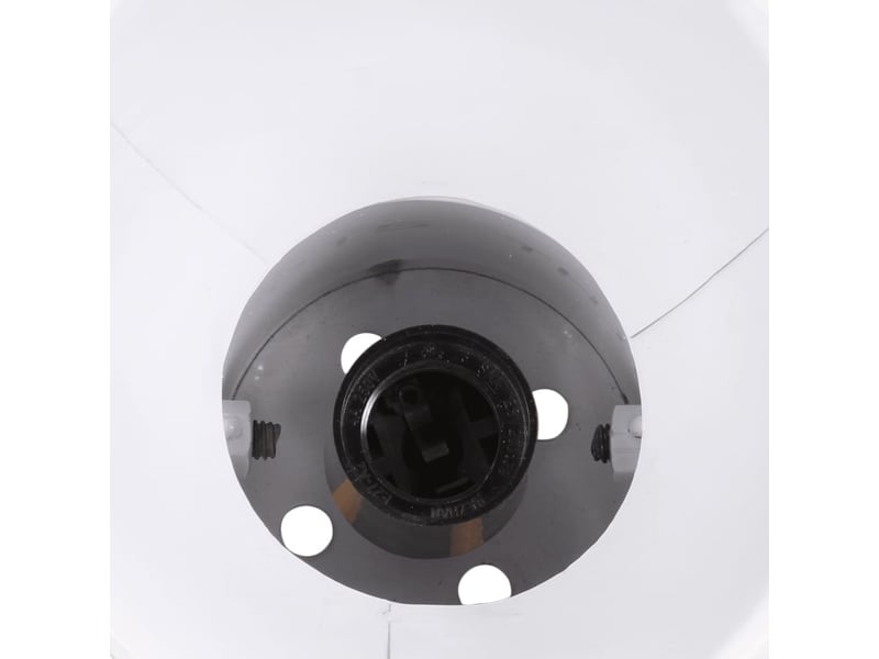  Plafonnier, lampe plafond 25 w blanc 50x50x25 cm e27  - Conforama E