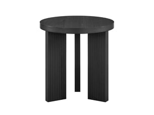 Table basse rond(e) coloris noir <strong>HAUSS SPOLE</strong> <strong></strong> - 44.5 cmx44.5 cm