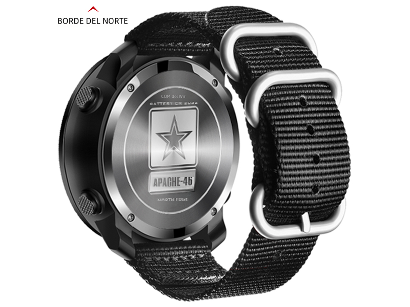  Montre numérique pour homme avec altimètre, baromètre et boussole, étanche jusqu'à 50 mètres.  - Conforama B