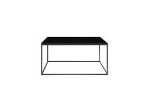 Chic-table basse noire 90x60 cm
