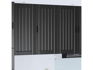 Meuble mural de cuisine, armoire de cuisine noir 50x31x100cm bois d'ingénierie shl9347