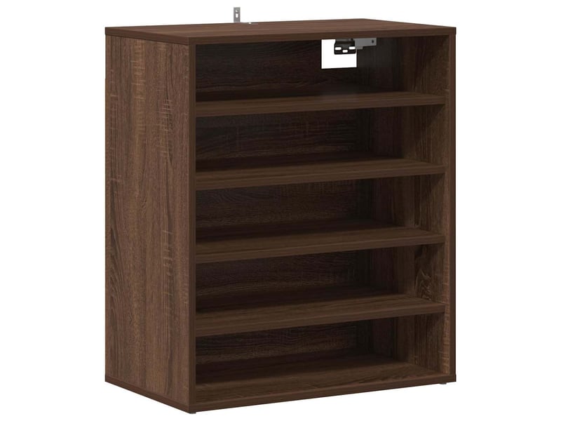  Meuble à chaussures, armoire à chaussures 60x35x70 cm chêne brun  - Conforama E